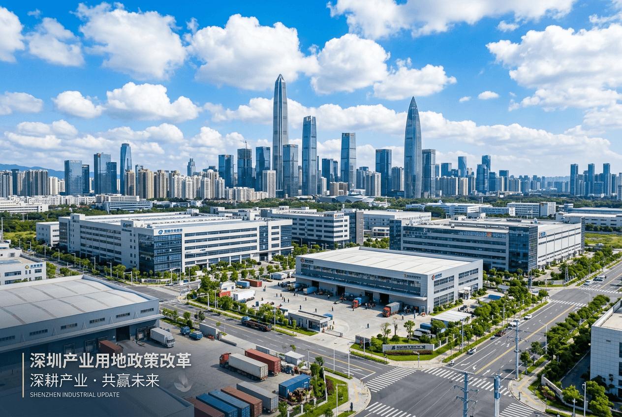 深圳产业用地新政落地：新供应用地期限最高30年，企业降本迎新机