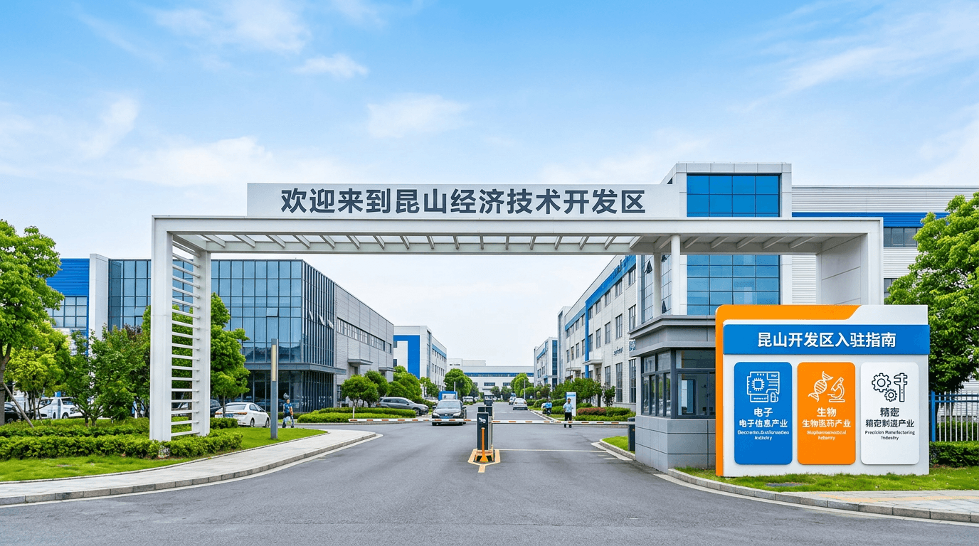 昆山开发区入驻指南：主导产业、准入条件、配套服务