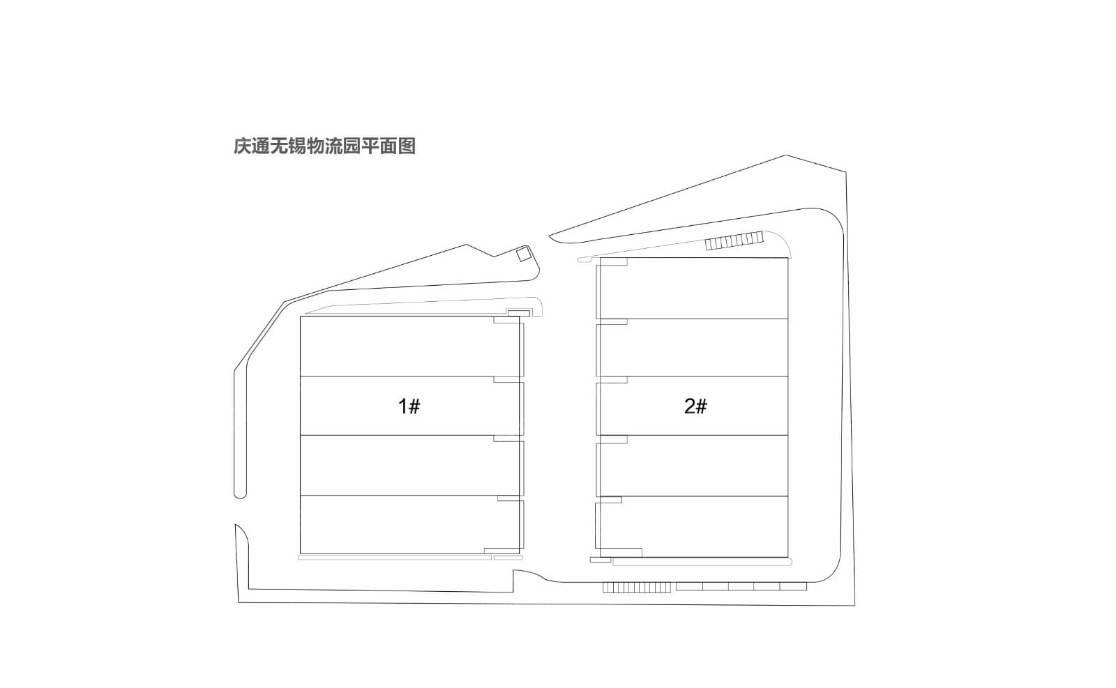 无锡锡山庆通物流园87456㎡高标仓库出租 双层高台丙二类消防 图2